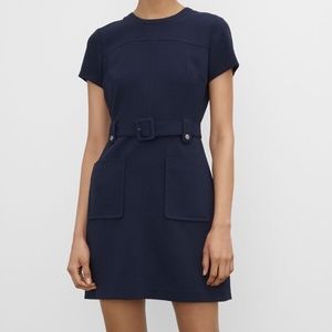 Club Monaco Belted Pocket Dress